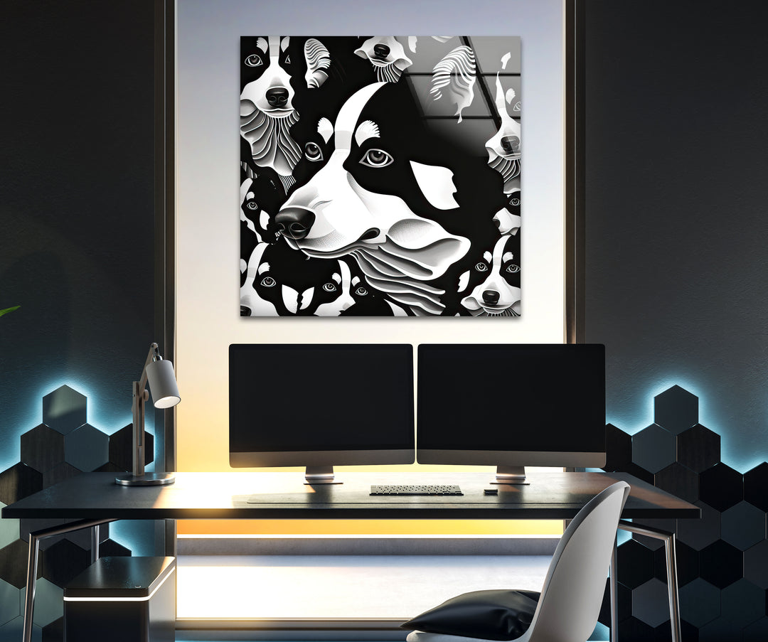 Escher Glass Wall Art custom glass pictures, glass art prints
