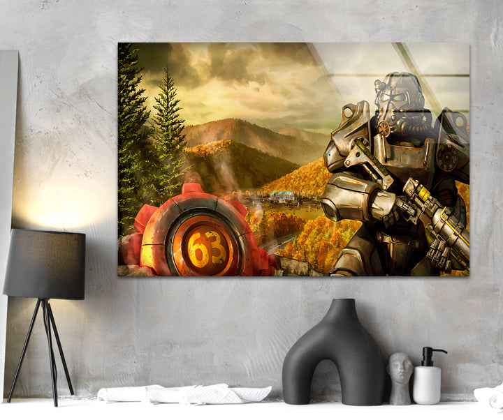 Gaming decor designed for fans of video games, blending creativity with immersive visuals
