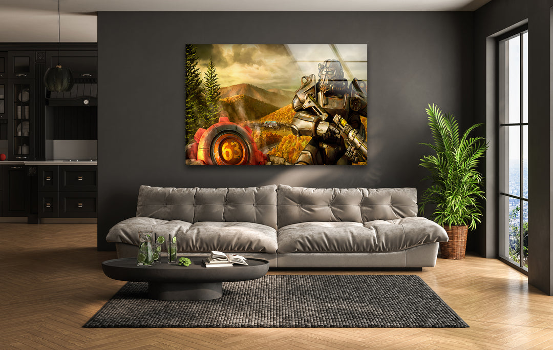 Gaming art prints capturing the essence of adventure and action from iconic video game worlds
