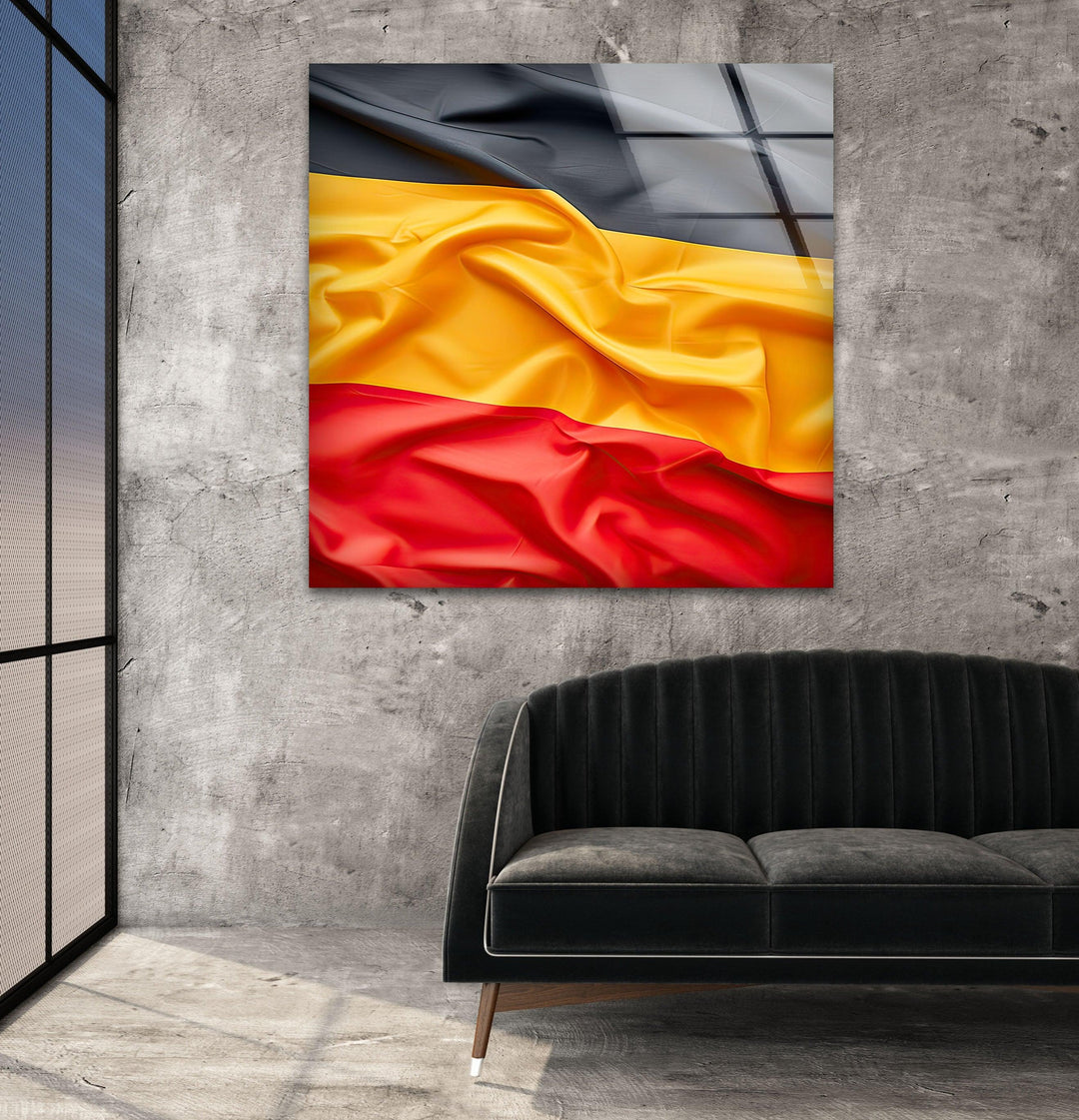 Germany Flag Glass Wall Art glass photo prints, glass picture prints
