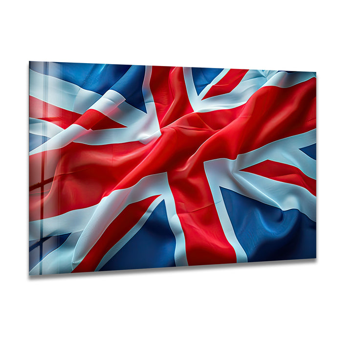 United Kingdom Flag Glass Wall Art glass photo prints, glass picture prints
