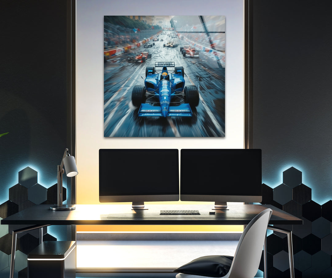 Formula 1 Tempered Glass Wall Art - MyPhotoStation