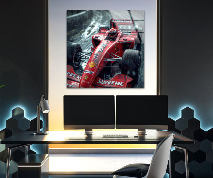 Formula 1 Tempered Glass Wall Art - MyPhotoStation