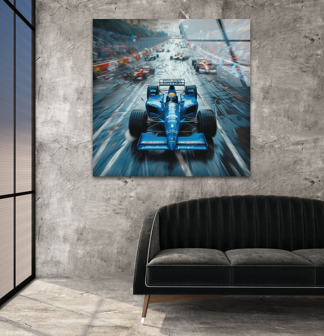 Formula 1 Tempered Glass Wall Art - MyPhotoStationCool Abstract Art & Glass Art Prints