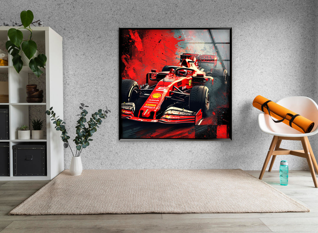 Formula 1 Tempered Glass Wall Art - MyPhotoStation