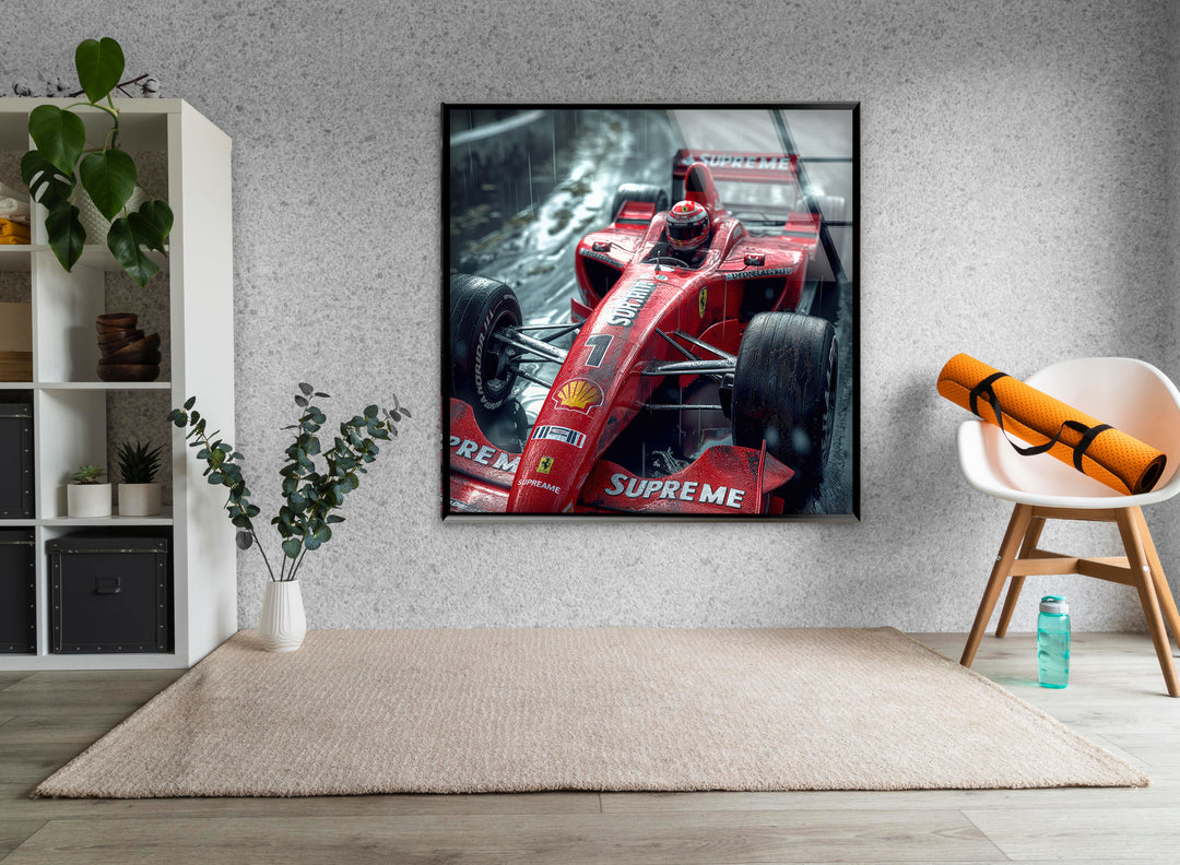 Formula 1 Tempered Glass Wall Art - MyPhotoStation