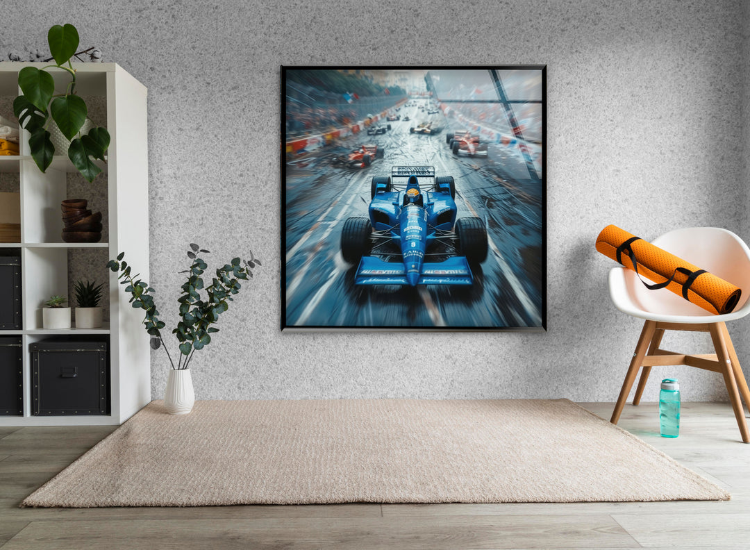 Formula 1 Tempered Glass Wall Art - MyPhotoStation