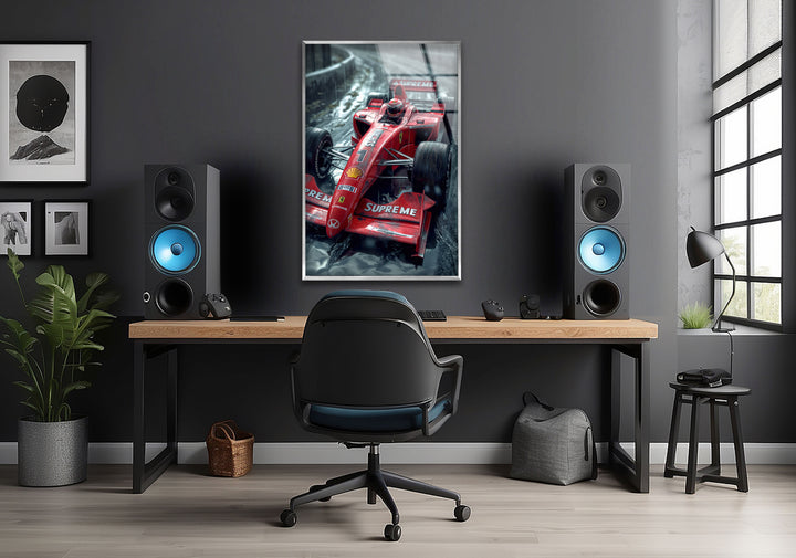 Formula 1 Tempered Glass Wall Art - MyPhotoStation