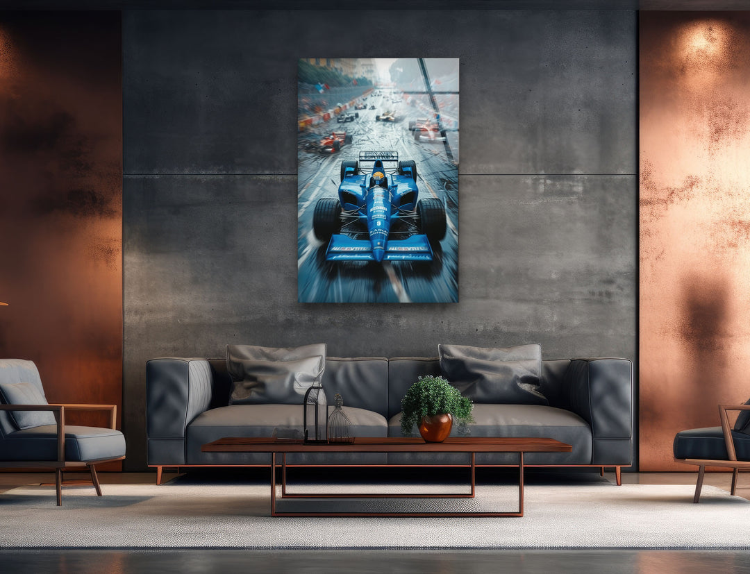 Formula 1 Tempered Glass Wall Art - MyPhotoStation