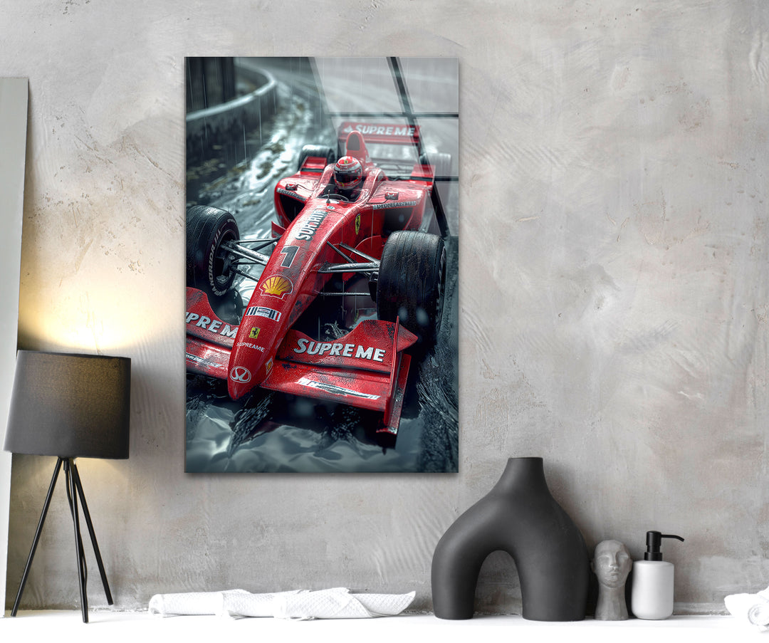 Formula 1 Tempered Glass Wall Art - MyPhotoStation