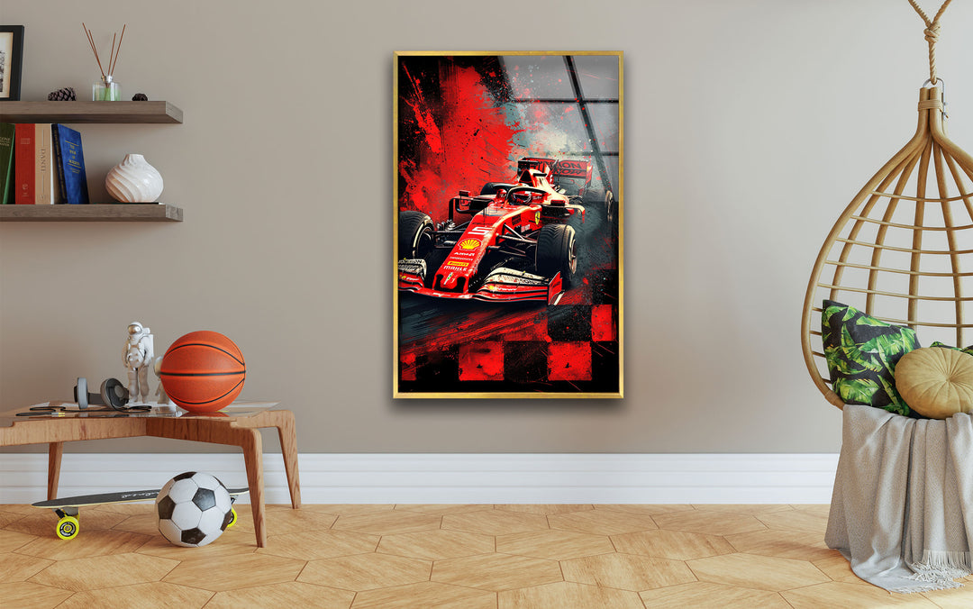 Formula 1 Tempered Glass Wall Art - MyPhotoStation