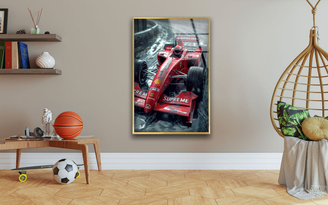 Formula 1 Tempered Glass Wall Art - MyPhotoStation