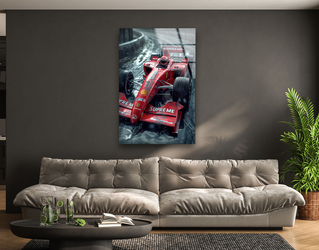 Formula 1 Tempered Glass Wall Art - MyPhotoStation