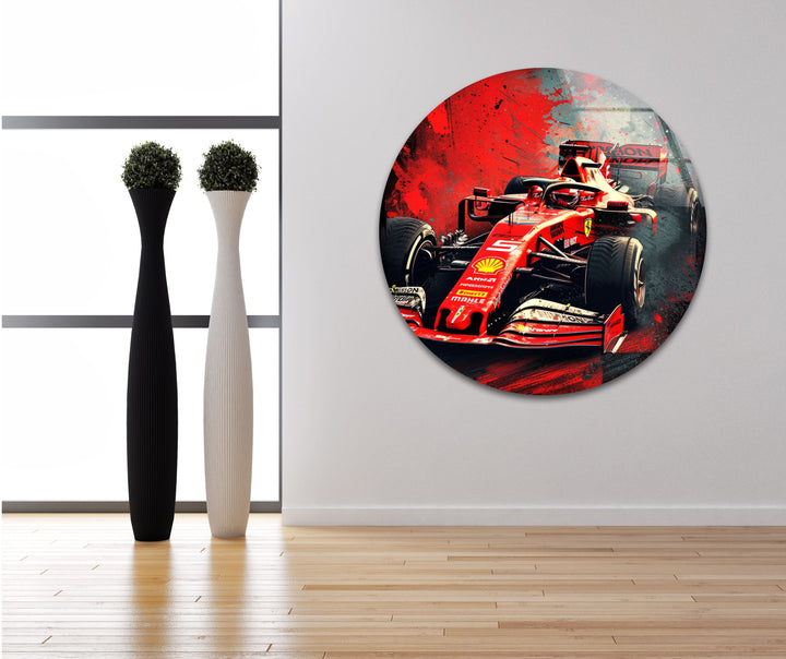 Formula 1 Tempered Glass Wall Art - MyPhotoStation