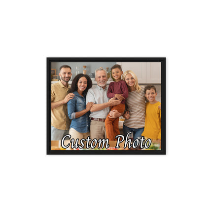 Custom Horizontal Framed Canvas Photo Prints