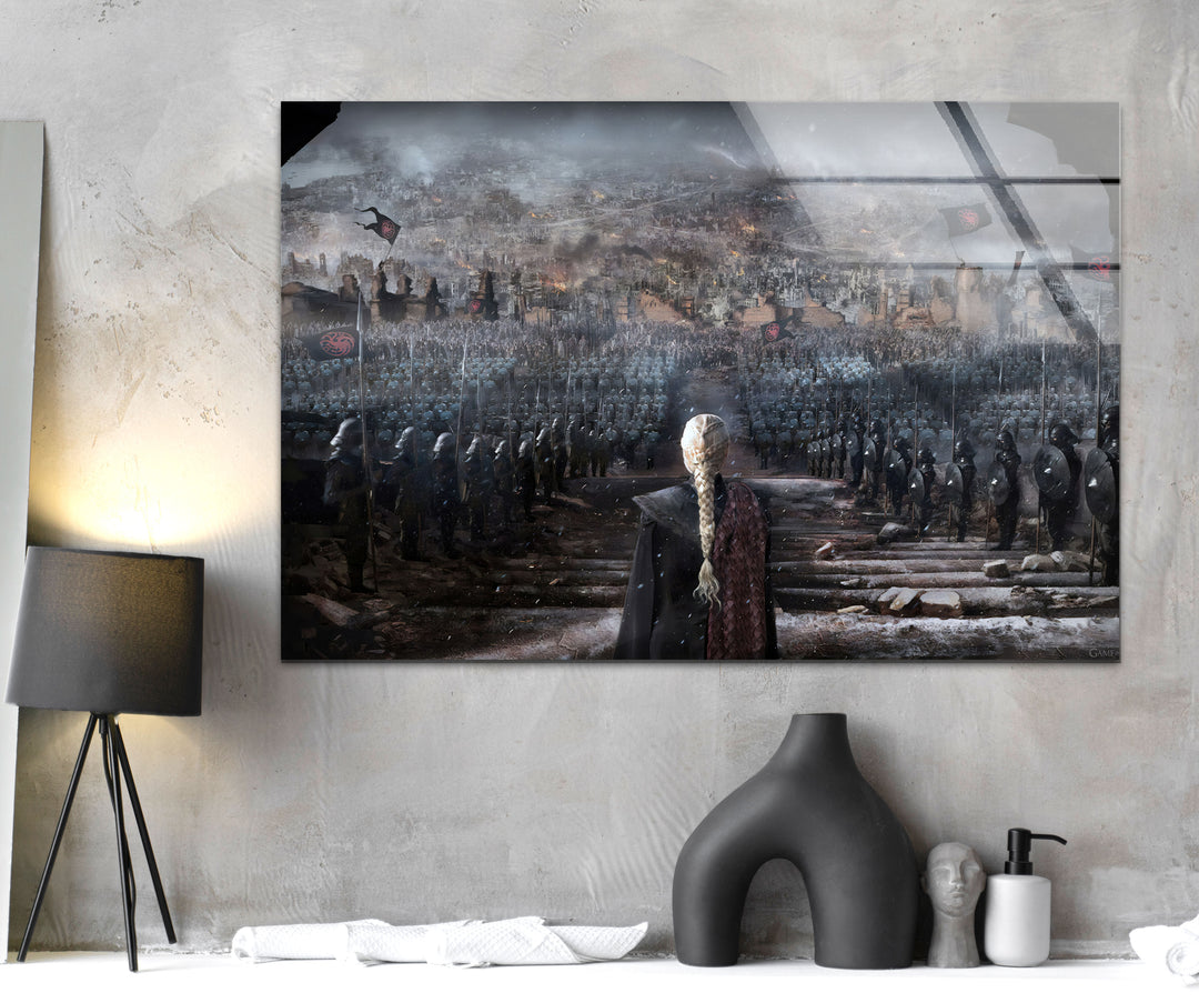 Game Of Thrones Tempered Glass Wall Art - MyPhotoStation