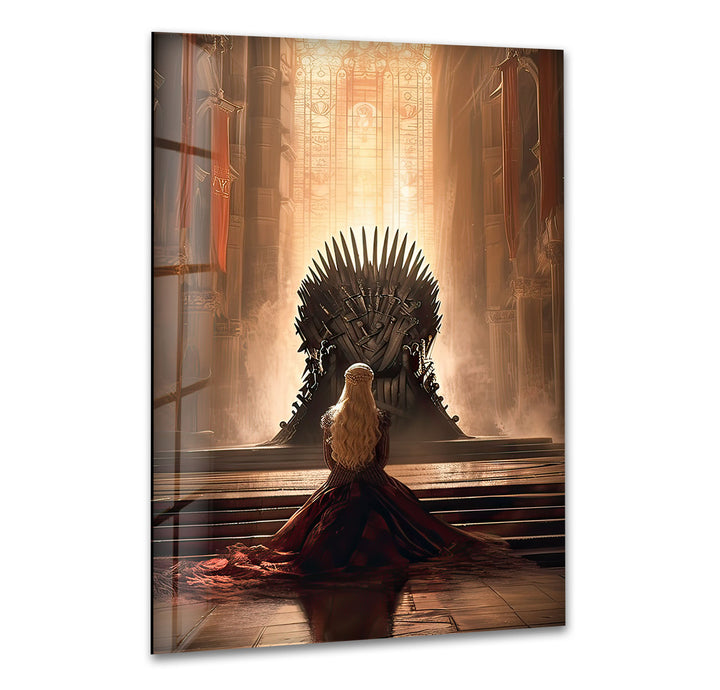 Daenerys Targaryen GOT Glass Wall Art art glass wall art, glass wall art pictures
