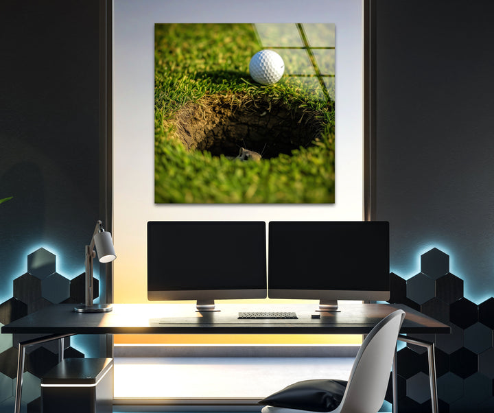 Golf Hole Wall Art Wall Art art glass wall art, glass wall art pictures
