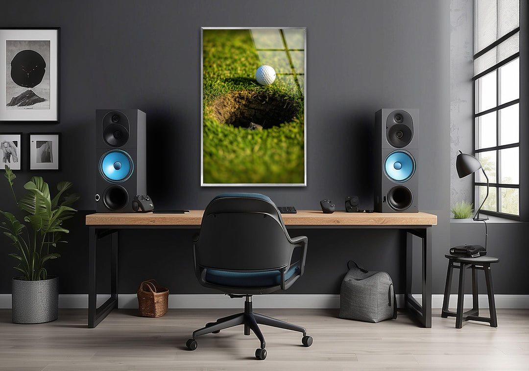 Golf Hole Wall Art Wall Art Glass Printing Wall Art, Print photos on glass
