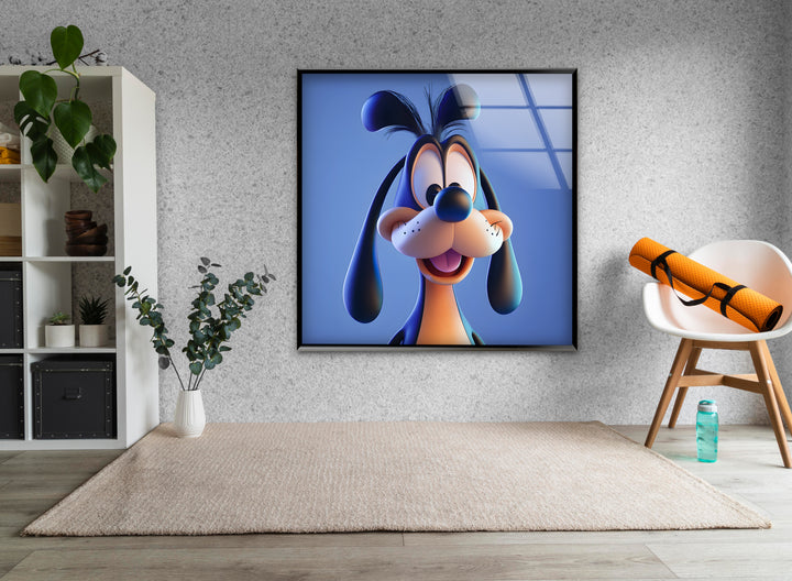 Sweet Goofy Glass Wall Art photo print on glass, prints on glass wall art
