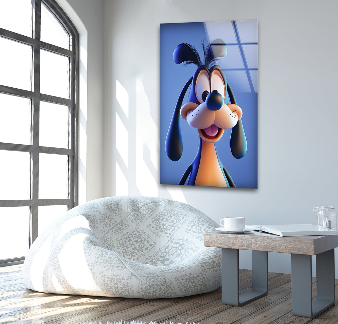 Sweet Goofy Glass Wall Art large glass photo prints, glass wall photos
