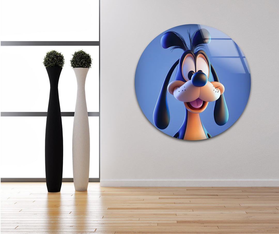 Sweet Goofy Glass Wall Art stained glass wall art, stained glass wall decor
