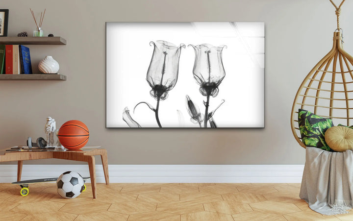 Albert Koetsier Canterbury Bells Glass Wall Art, glass photo prints, glass picture prints