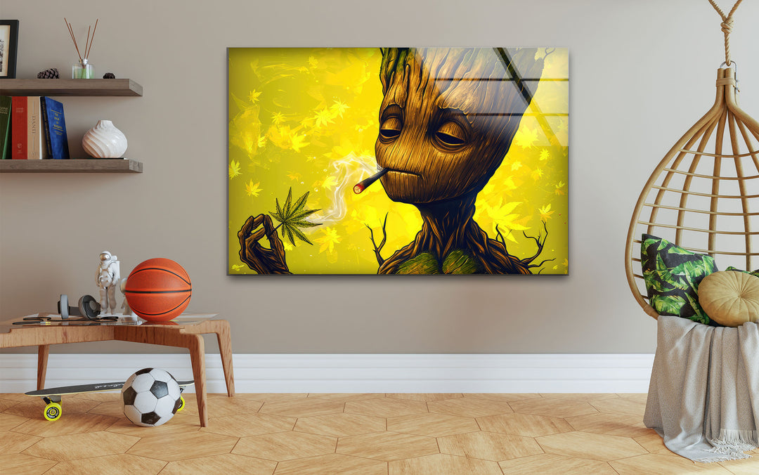 Groot Photo on Glass Home Decor