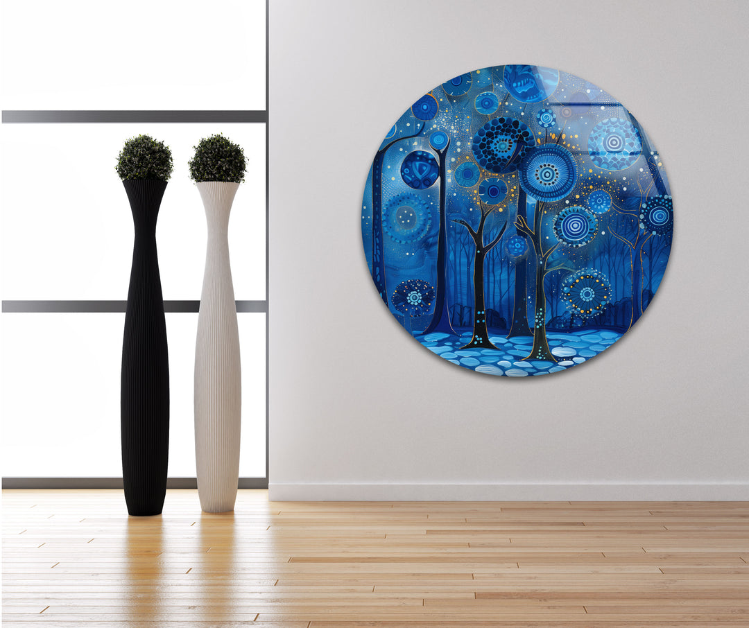 Gustav Klimt and Yaitoi Kusa Tempered Glass Wall Art - MyPhotoStation