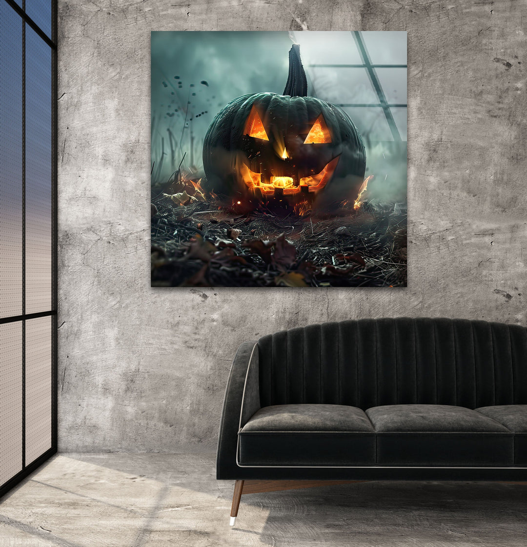 Halloween Concept Glass Wall Art stained glass wall art, stained glass wall decor
