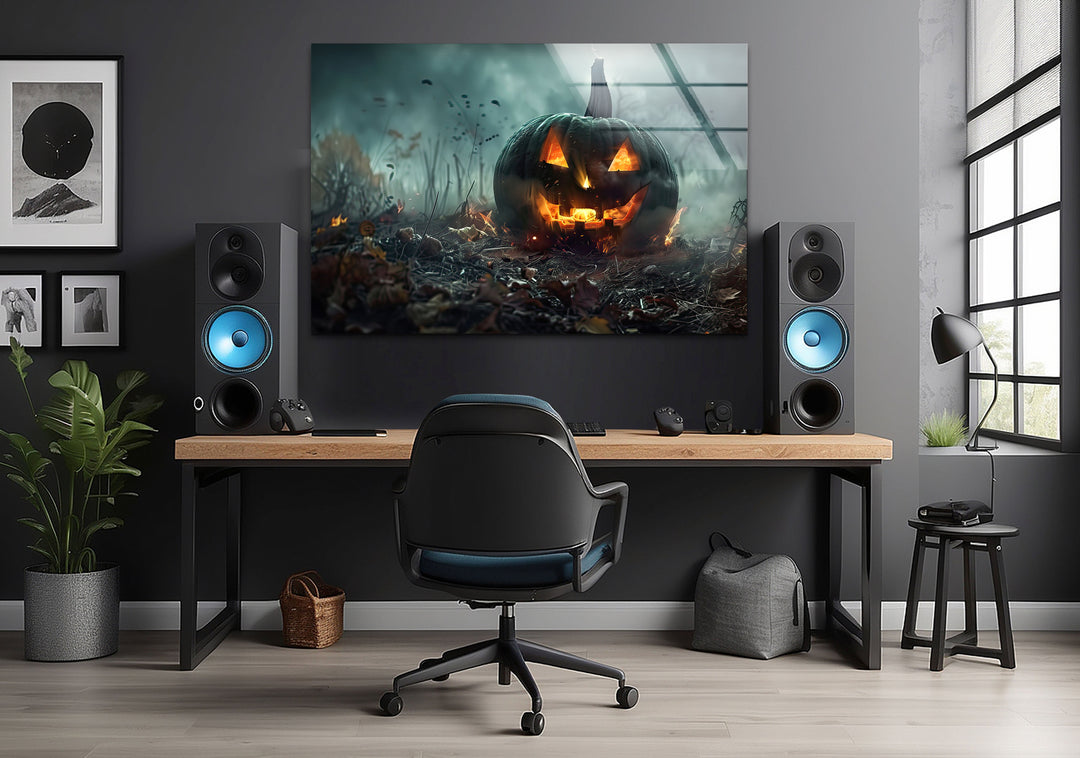 Halloween Concept Glass Wall Art large glass photo prints, glass wall photos
