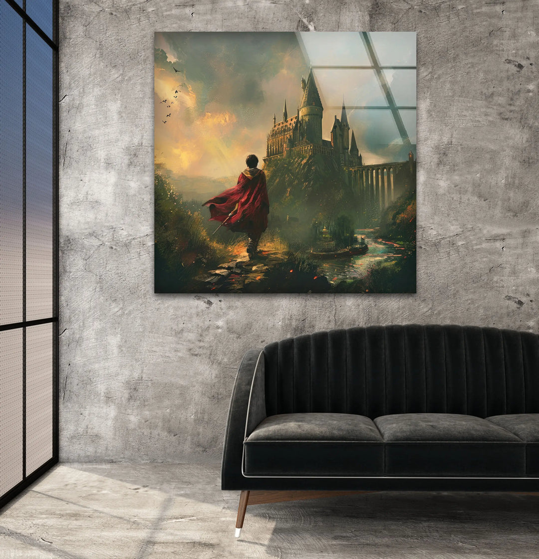 Hogwarts & Harry Potter Glass Wall Art, photo print on glass, prints on glass wall art