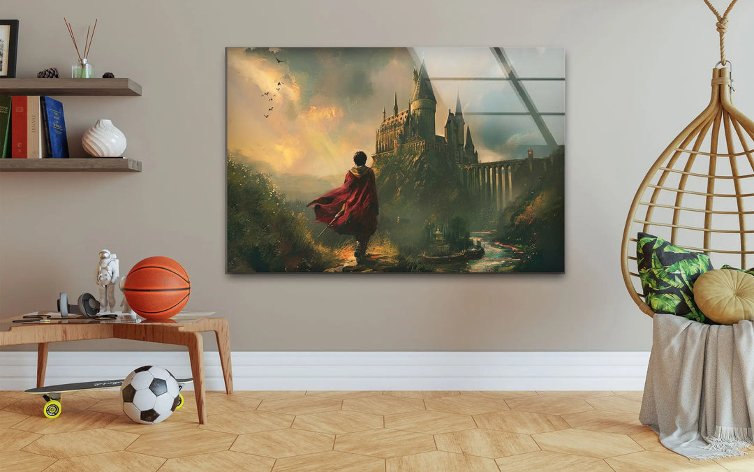 Hogwarts & Harry Potter Glass Wall Art, large glass photo prints, glass wall photos