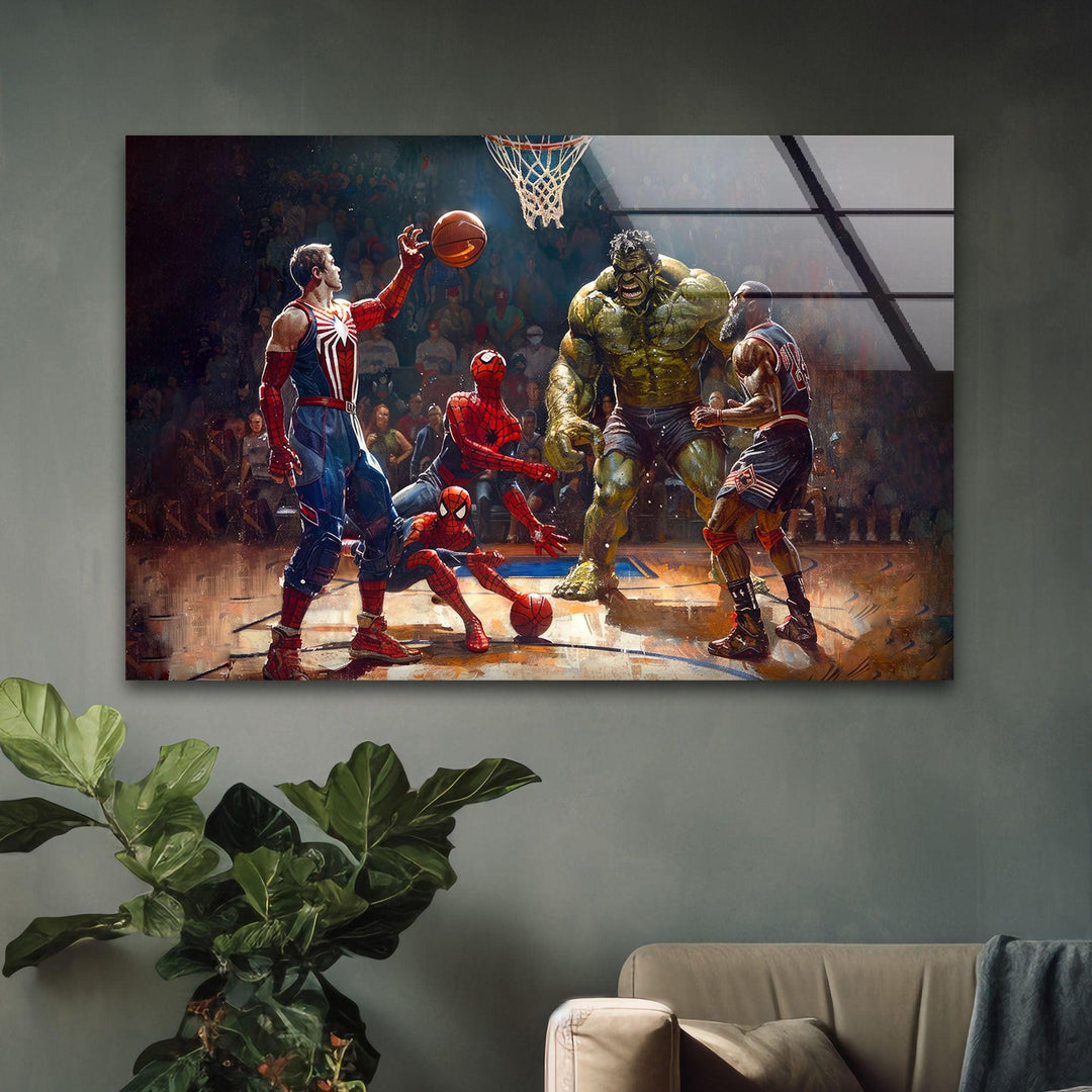 Avengers Print on Glass Designs