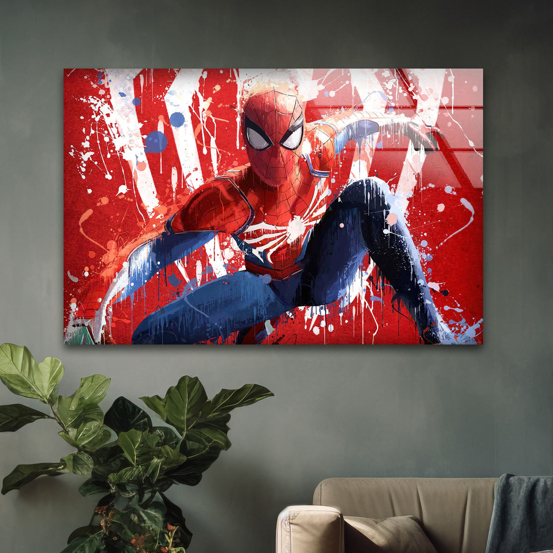 Spiderman 3 Glass Wall Art art glass wall art, glass wall art pictures
