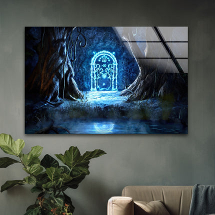 Moria Khazad-dûm Glass Wall Art