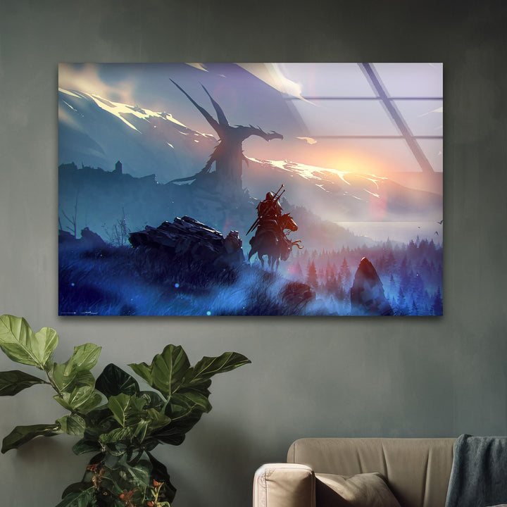 The Witcher Kalmahul Photographs on Glass for Decor