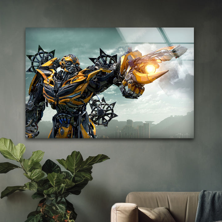 Transformers Bumblebee Glass Photos for Walls