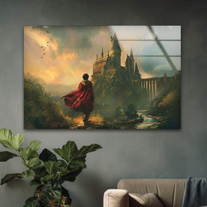 Hogwarts & Harry Potter Glass Wall Art, picture on glass wall art, photos printed on glass