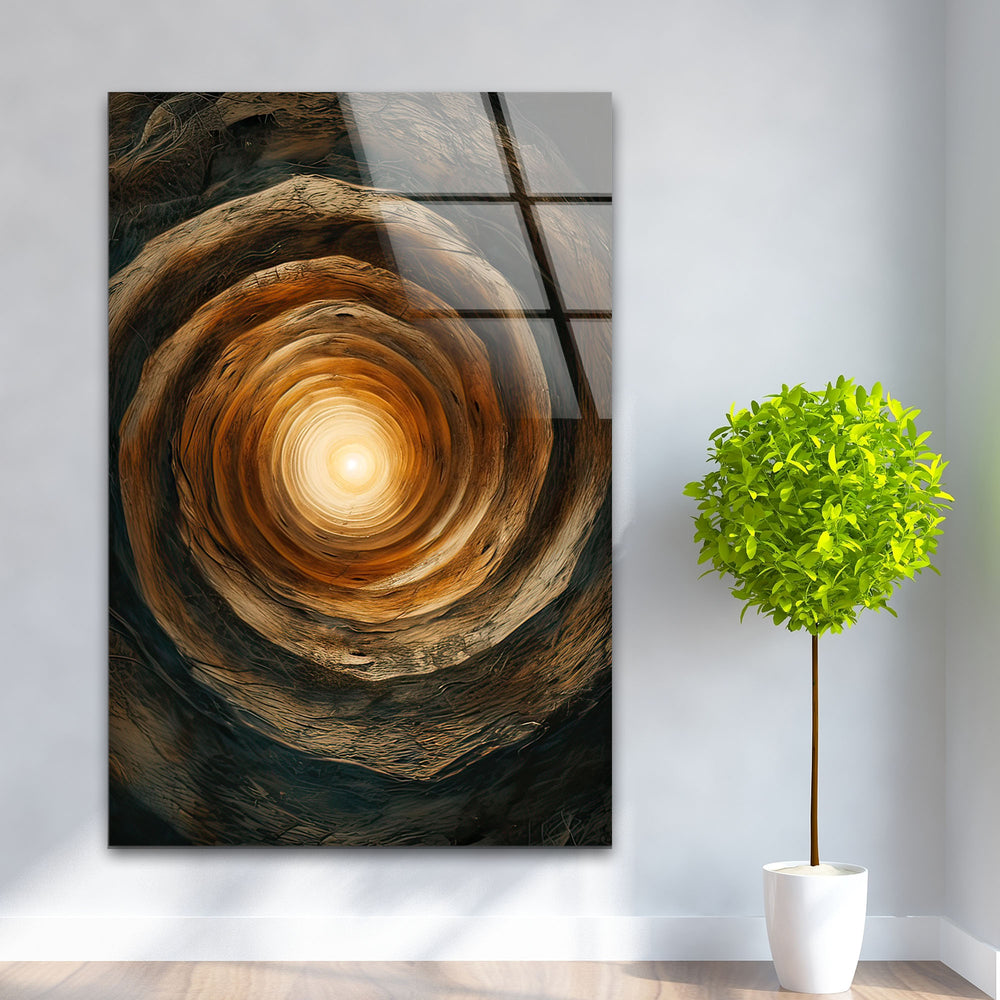 Vortex Glass Wall Pictures & Cool Art Decor