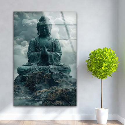 Buddha Tempered Glass Wall Art - MyPhotoStation