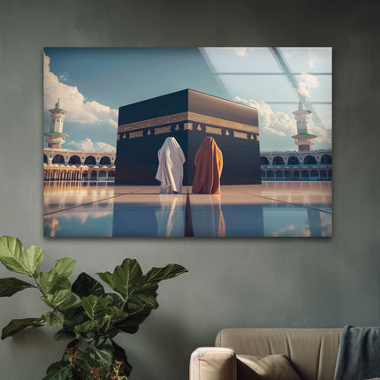 Kaaba Tempered Glass Wall Art - MyPhotoStation