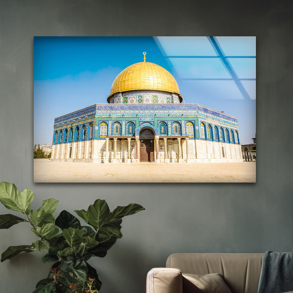 Islamic Decor Dome of the Rock Stained Glass Art Creations