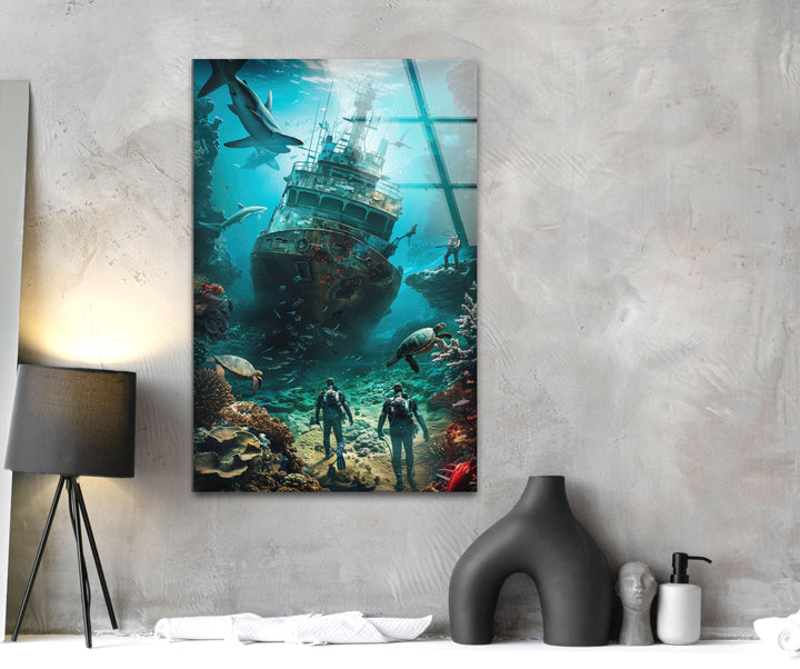 Glass Wall Pictures & Cool Art Decor