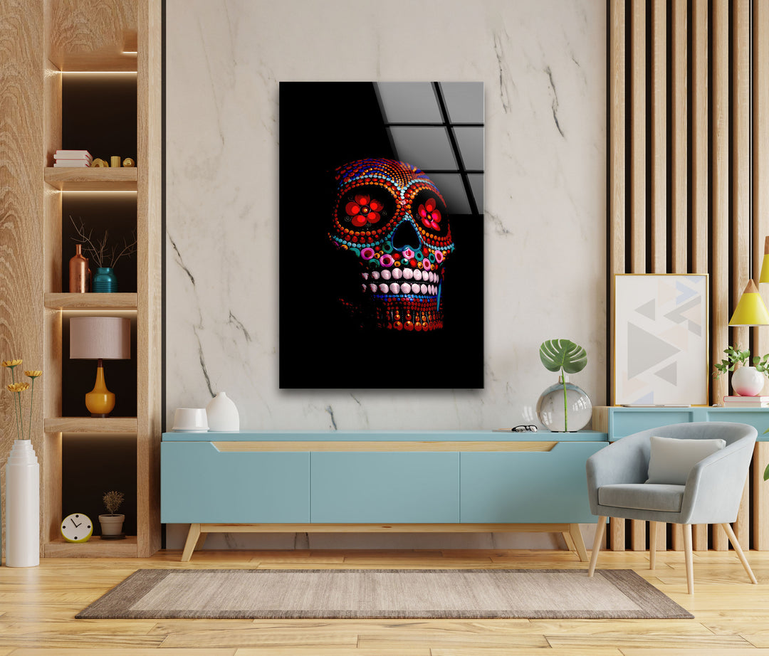 Sugar Calavera Mexican Skull Cool Wall Art & Glass Photo Prints