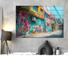 Grafitti Tempered Glass Wall Art - MyPhotoStation . Artdesigna Glass Printing Wall Arts