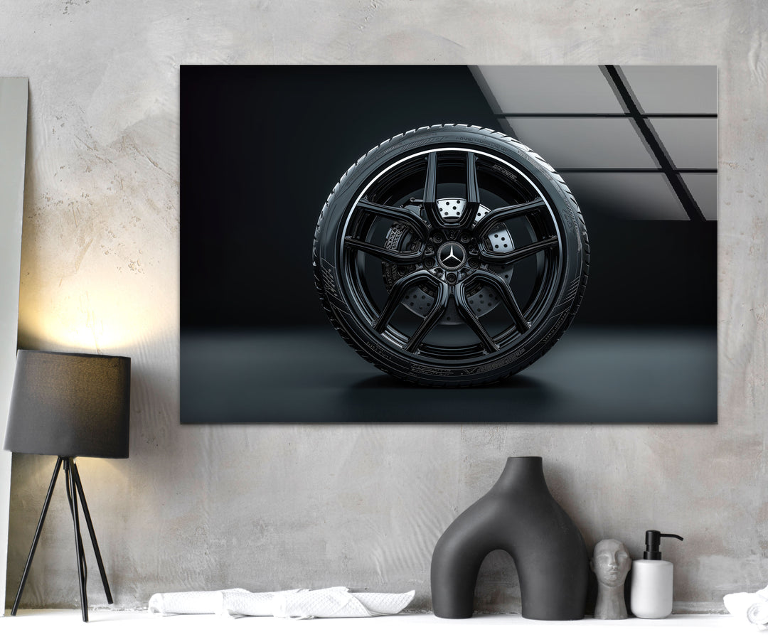 Mercedes Tempered Glass Wall Art - MyPhotoStation