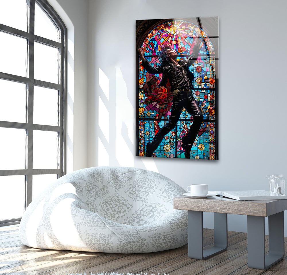 Michael Jackson Cool Glass Photos & Wall Art Decor