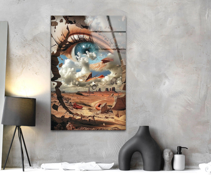 Surrealistic Style Art Modern Glass Wall Art & Cool Prints