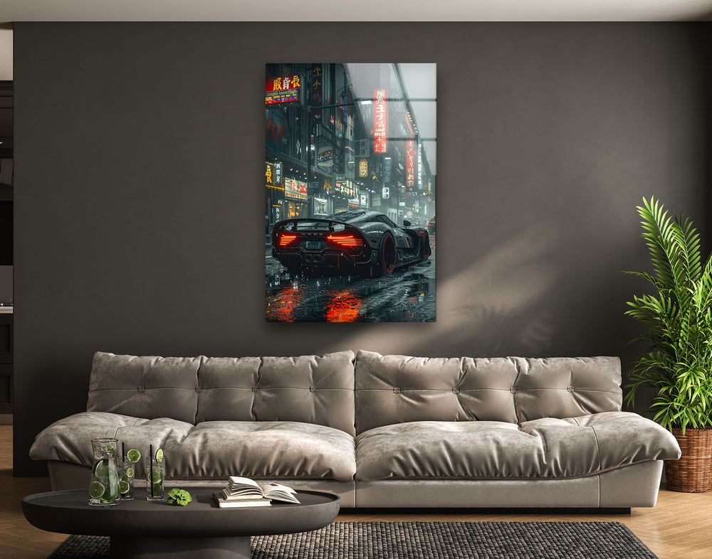 Ultra Realistic City View Cool Art Pieces & Glass Art Prints